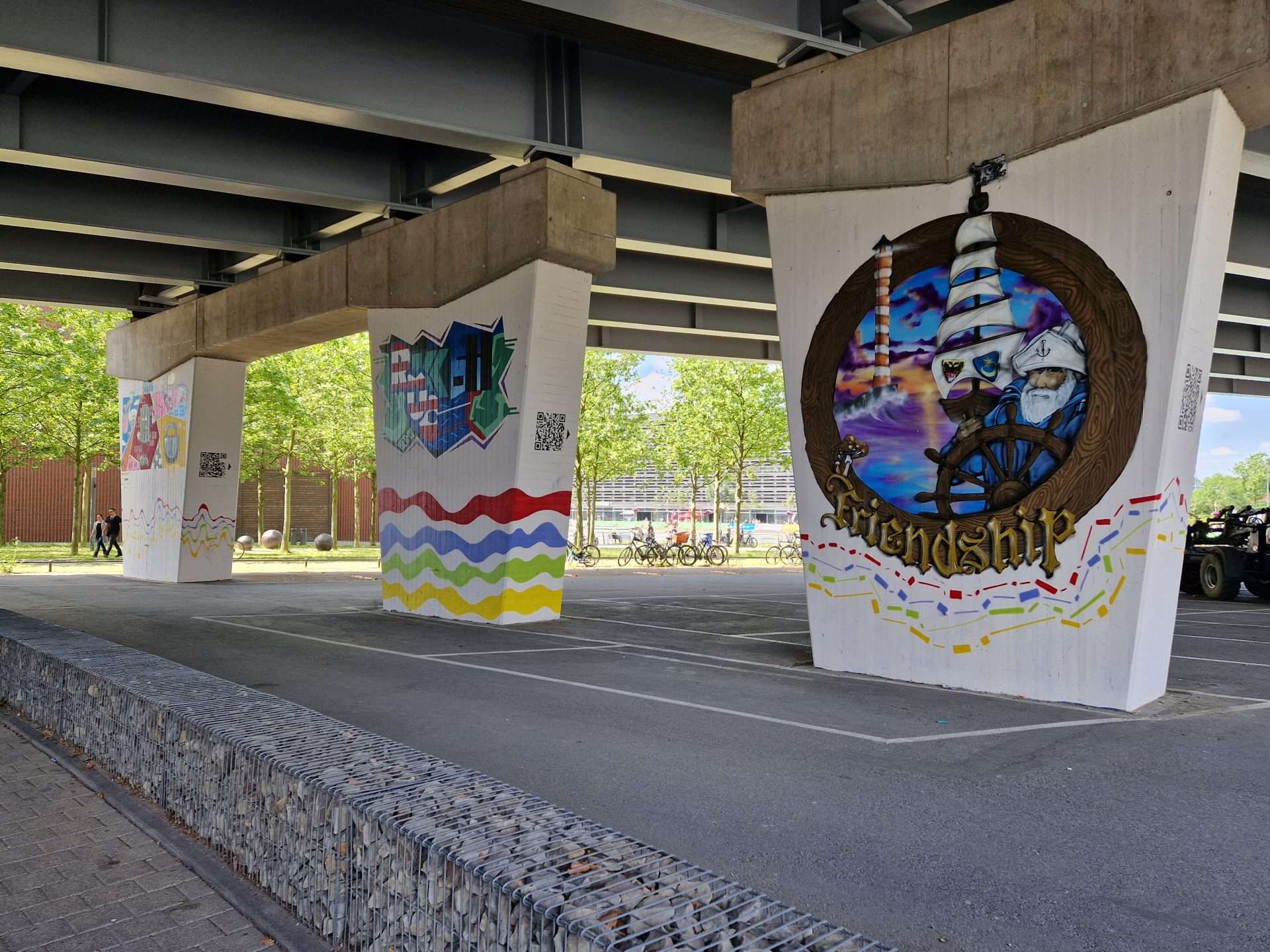 Street Art am Duisburger Innenhafen